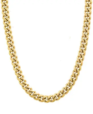 Men's Bold Curb Link 24" Chain Necklace Grab Now